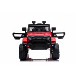 Elektrické autíčko - Jeep Dark Night - nelakované - červené